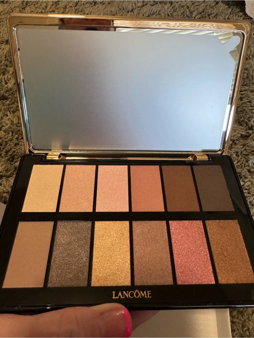 LANCOME Holiday 2024 Rose Gold Palette - Limited Edition 12 Eye Shadow Palette